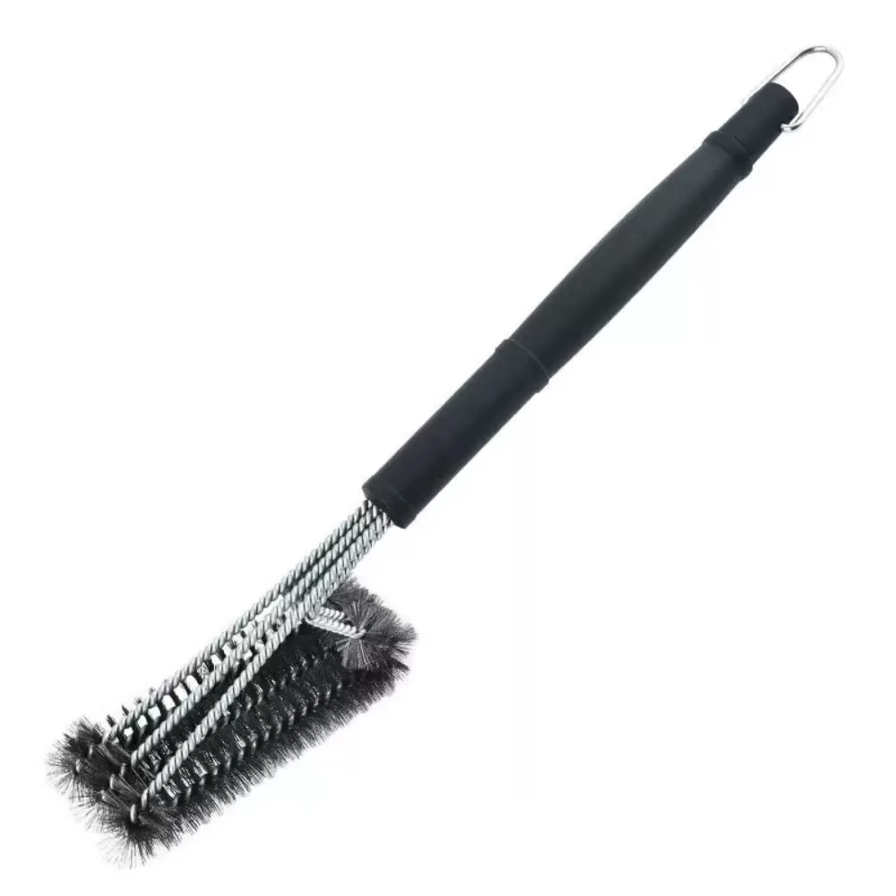 Brosse de nettoyage par pulvérisation d'eau pour barbecue, brosse de gril à vapeur Portable en acier