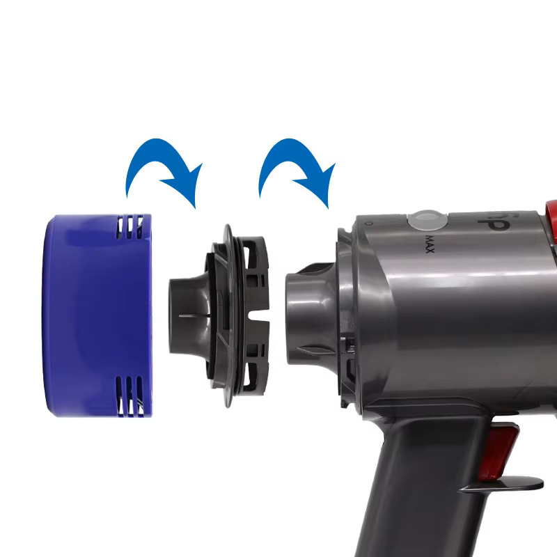 Couvercle arrière du moteur, filtres Hepa pour aspirateur Dyson V7 V8, déclencheur Animal, couvercle