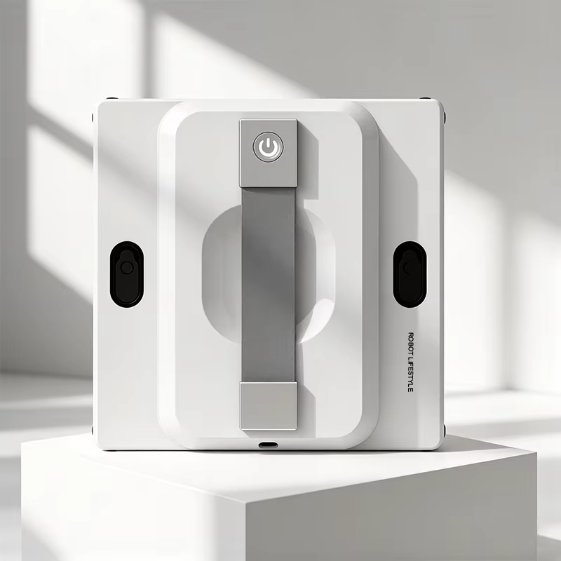 Robot nettoyeur de vitres robotisé pour le lavage des fenêtres avec 6 buses de pulvérisation, grand 