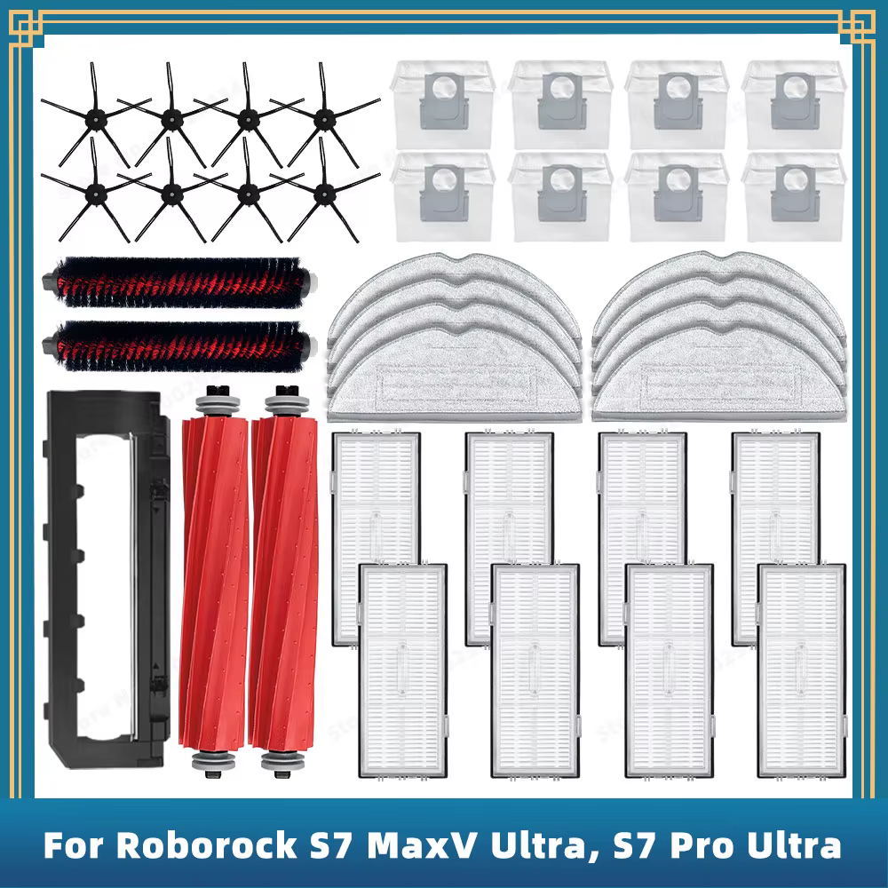Accessoires de rechange pour Roborock S7 Max Ultra / S7 MaxV Ultra / S7 Pro Ultra, pièces détachées,