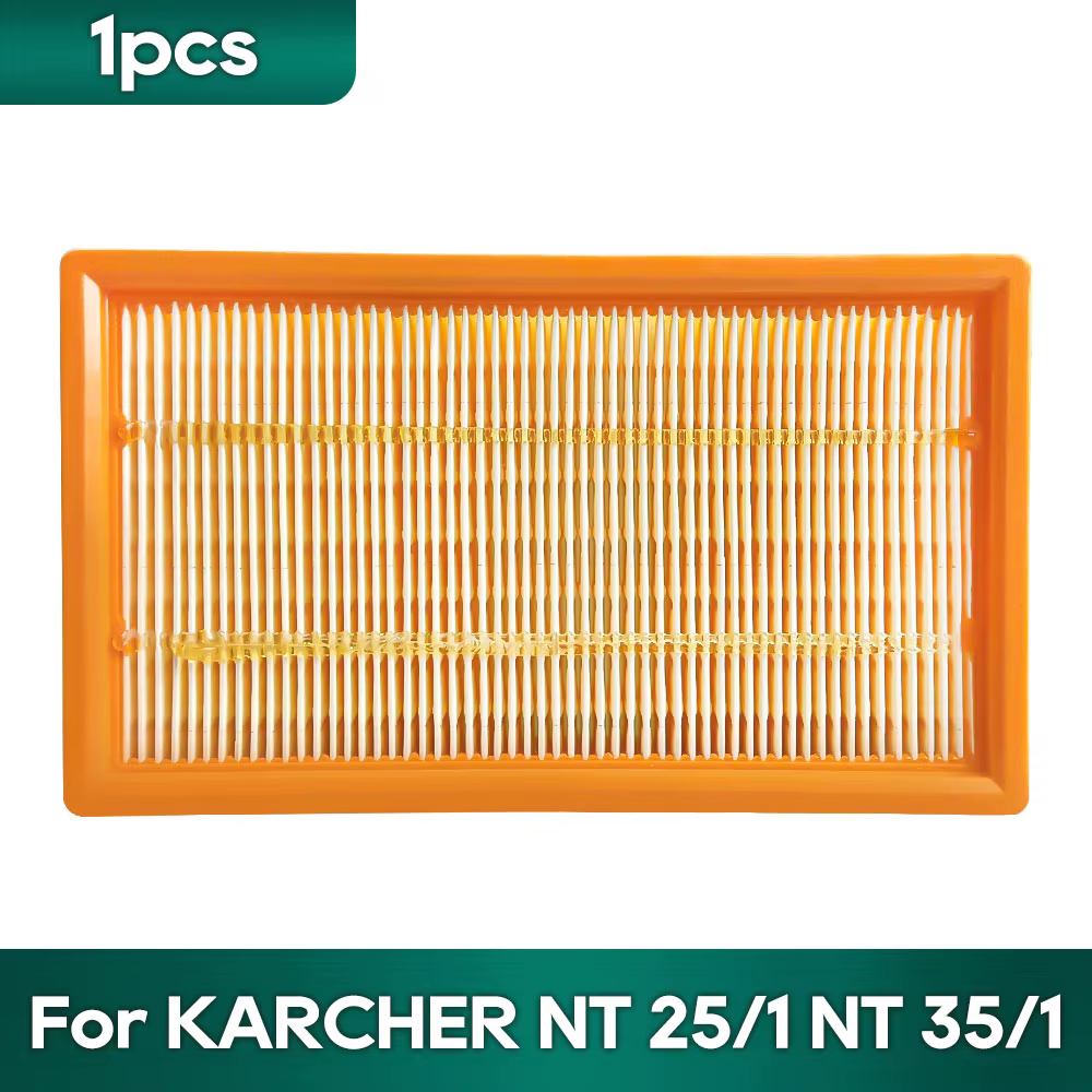 Filtre compatible pour Karcher NT 25/1, NT 35/1, NT 45/1, NT 55/1, NT361 35%, NT561 35%, NT611 35%, 