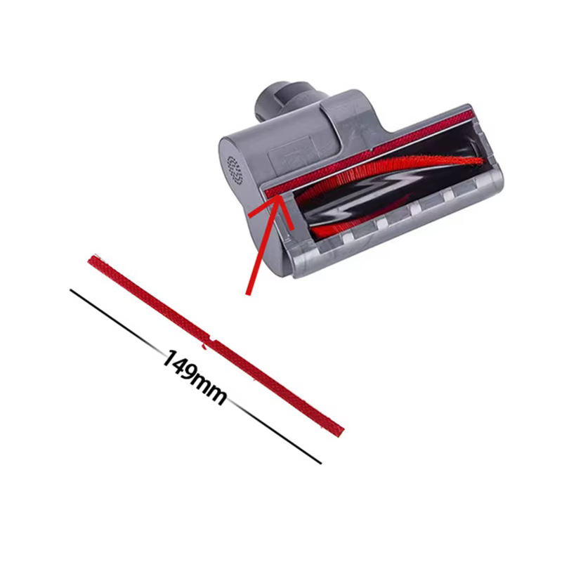 Brosse d'élimination des acariens, adapté pour aspirateur Dyson, fond en velours électrostatique