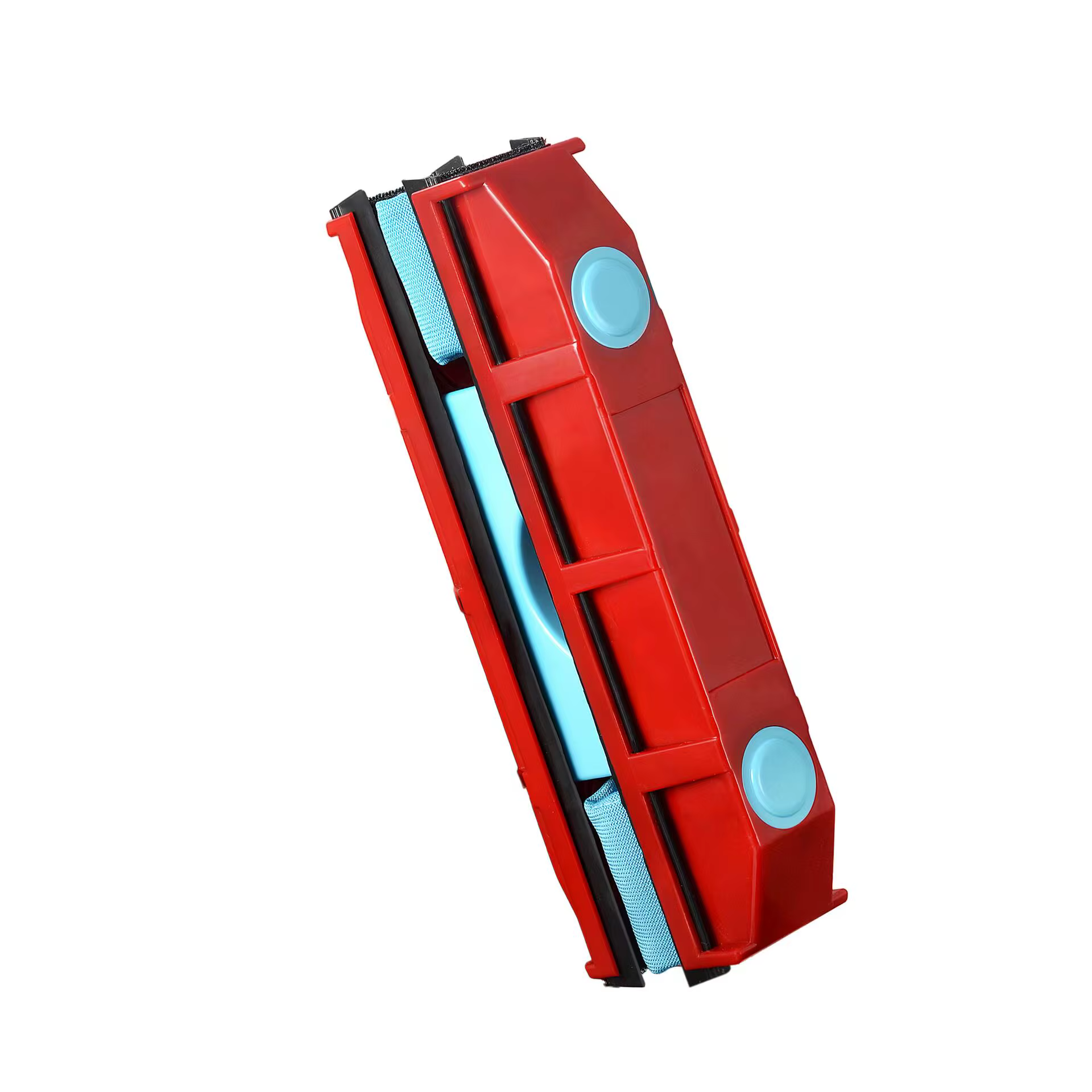 Brosse nettoyante magnétique pour vitres, double face, avec décharge d'eau automatique, pour nettoya