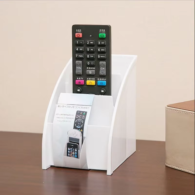 Support de rangement pour télécommande, 1 pièce, étui de bureau, boîte, organisateur, support de tél