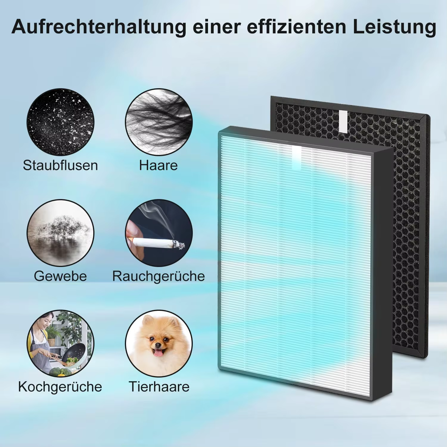 Filtre Fishoney FY2420/30 compatible avec Philips AC2882, AC2887, AC2889 et AC3829, séries 2000 et 3