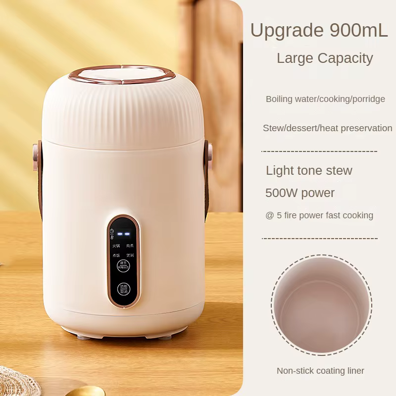 Multi-cuiseur électrique StFukCup, mijoteuse portable, mini marmite, machine de cuisson de la bouill