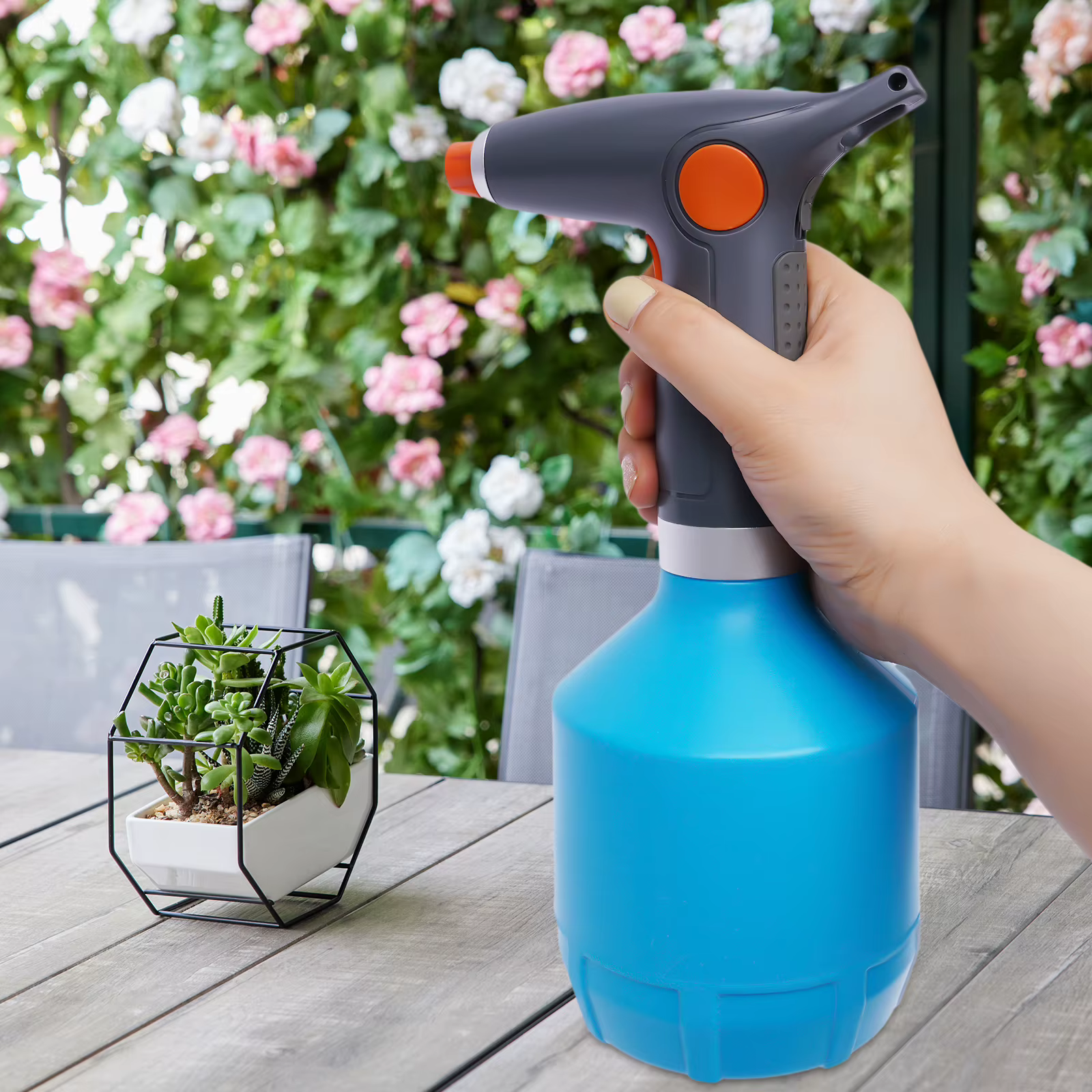 Pulvérisateur d'eau électrique Rechargeable pour plantes, flacon pulvérisateur automatique de 1000ml