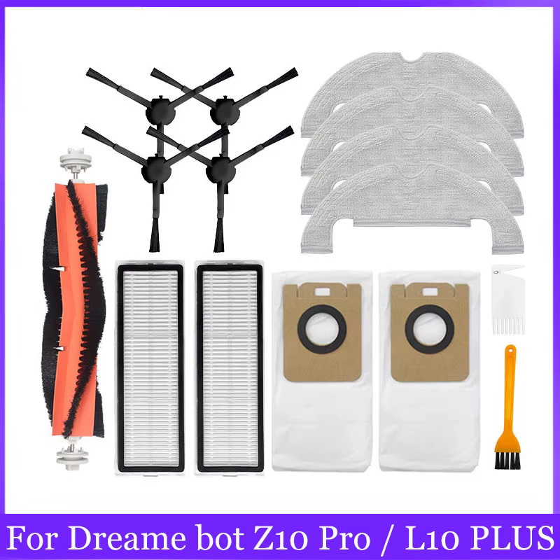 Pour Dreame bot Z10 Pro / L10 PLUS XiaoMi Mijia STYTJ05ZHM Robot à vide automatique filtre à brosse 