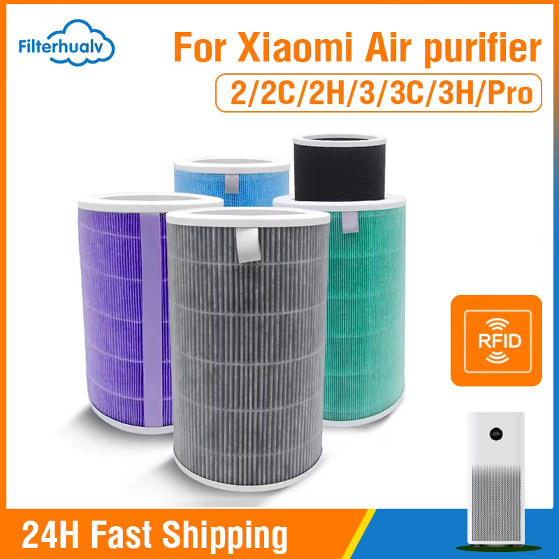 Remplacement pour purificateur d'air Xiaomi 1/2/2S/2C/2H/3/3C/3H filtre Xiaomi purificateur d'air Xi