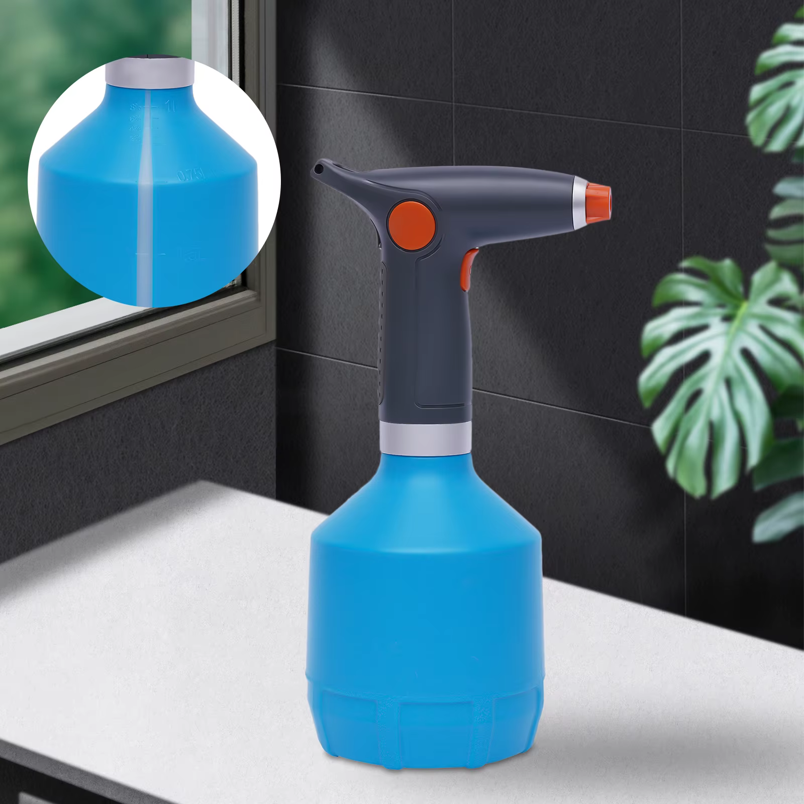 Pulvérisateur d'eau électrique Rechargeable pour plantes, flacon pulvérisateur automatique de 1000ml
