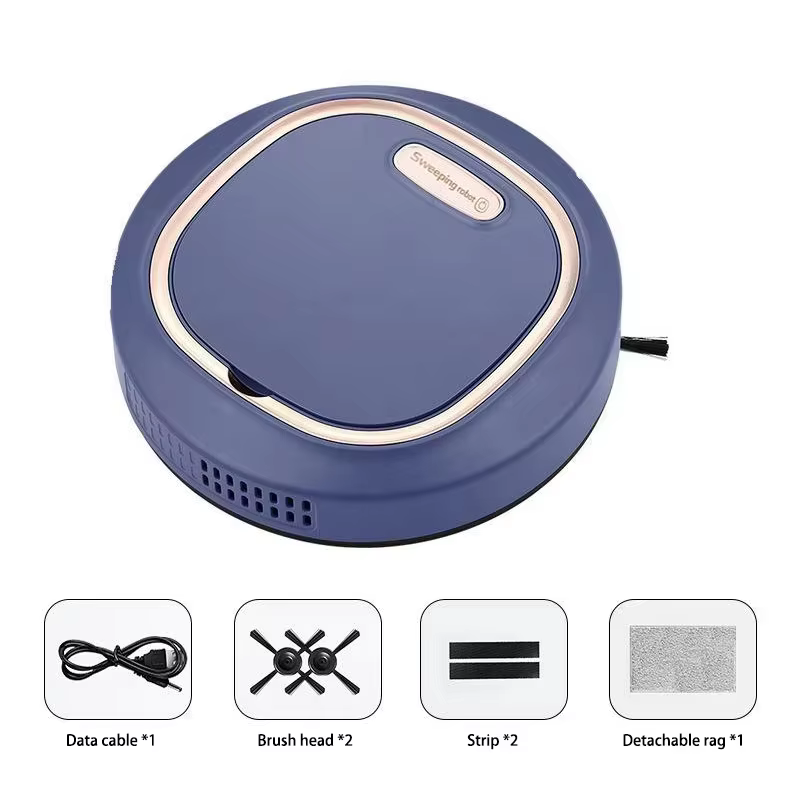 Robot de balayage automatique, balayeuse domestique, machine de balayage intelligente 3 en 1 pour pe