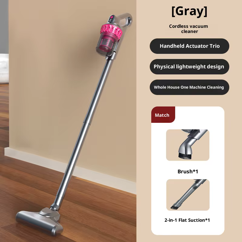 Aspirateur sans fil 10000Pa, forte aspiration, 3 vitesses réglables, bâton portatif léger, multi-sur
