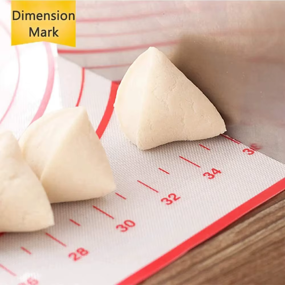 UNTIOR 1 pièces tapis de cuisson en Silicone tapis de pétrissage tapis de pâte Pizza gâteau pâte fab