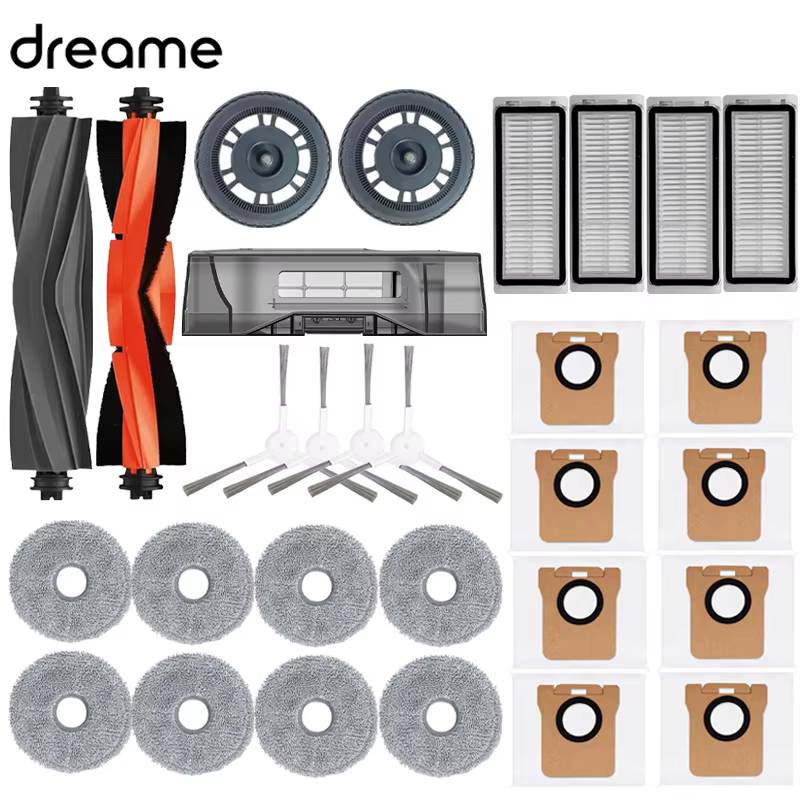 Dreame L20 Ultra Robot aspirateur pièces de rechange Dreame L30 Ultra caoutchouc brosses latérales p