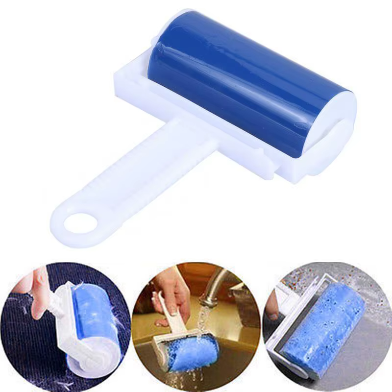Rouleau de tambour collant, dispositif d'épilation, nettoyeur, brosse de nettoyage, filtre anti-pous