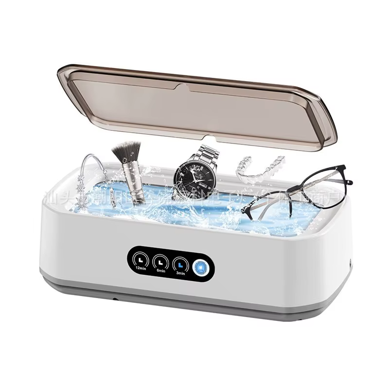 Nettoyeur à ultrasons Portable ménage grande capacité 650ML lunettes bijoux bretelles Machine de net