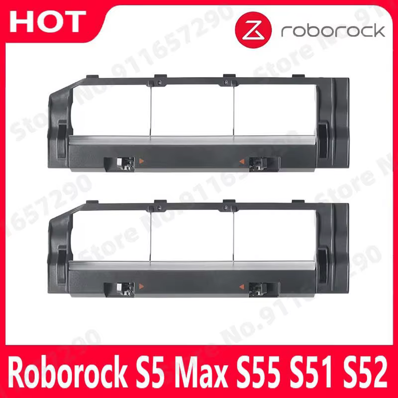 Pour Xiaomi 1/1S et Roborock S4 S5 Max S50 S51 S55 S6 MaxV Pure E2 E3 E4 housse de brosse principale