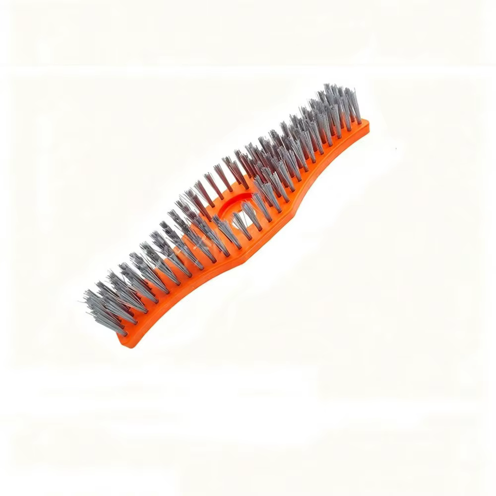 Brosse de nettoyage en Polyester résistant à l'usure, outil d'élimination des mauvaises herbes du so