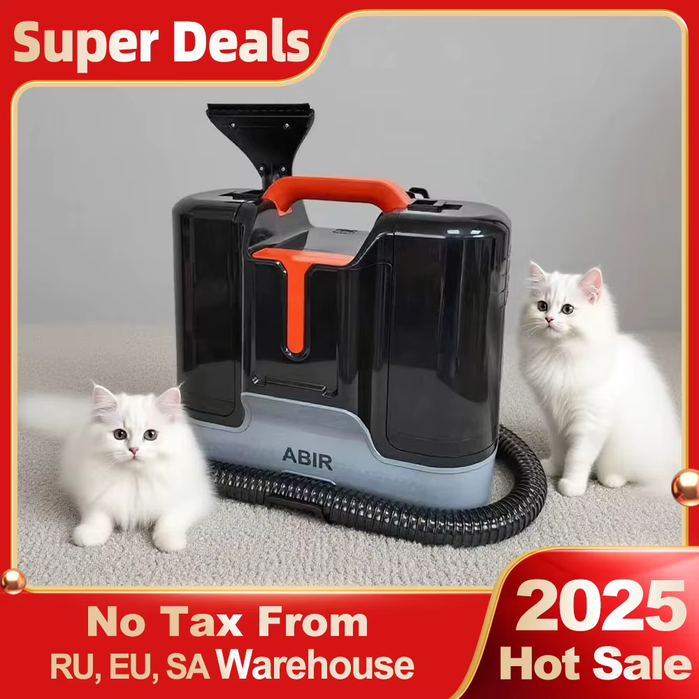 Nettoyeur de tapis à main ABIR G80,150000PA, aspirateur sec et humide pour la maison, canapé, fenêtr