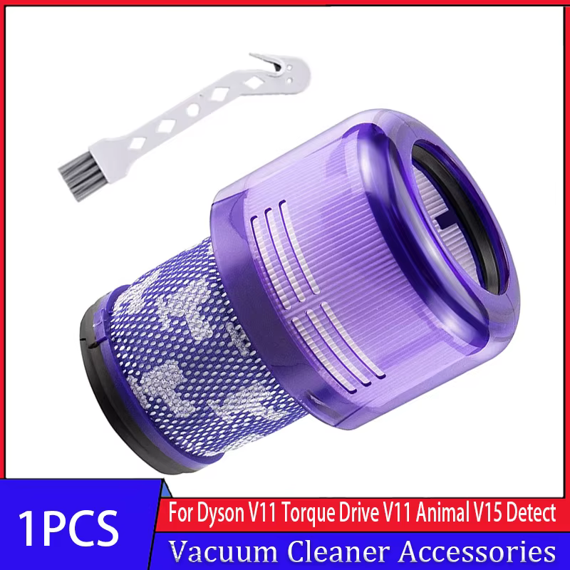 Filtre pour aspirateur sans fil Dyson V11 Animal /Torque/ Drive/ Full/ V15 Detect, comparé à la pièc