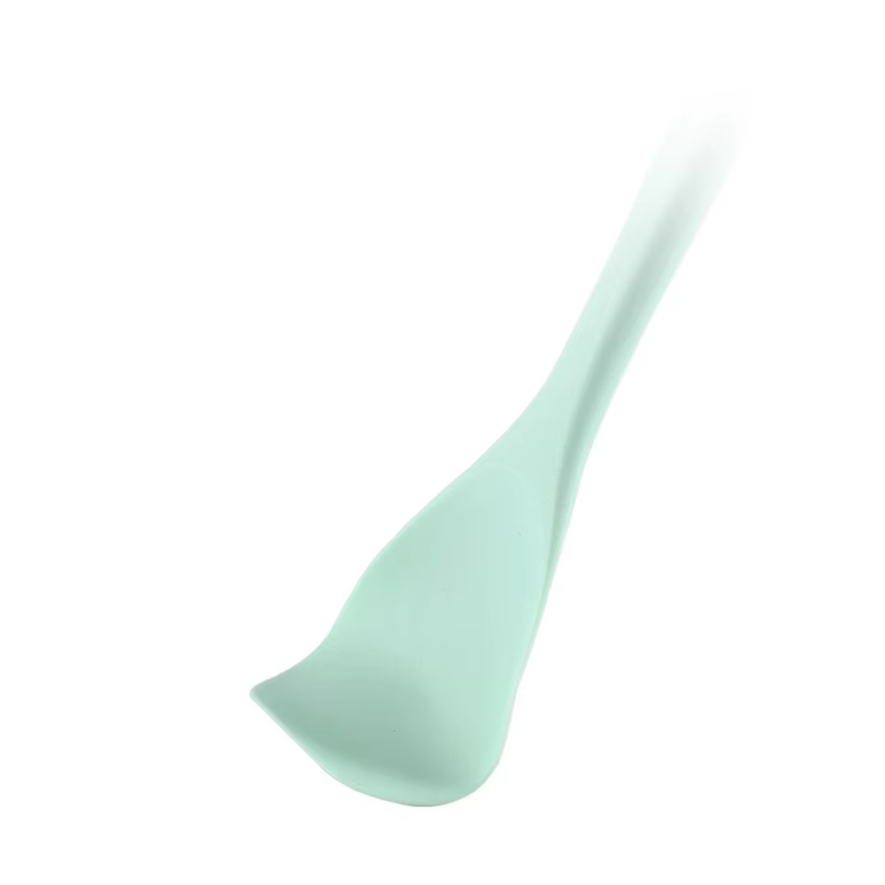 Pelle à tête plate en silicone intégrée, cuillère à salade, pot antiadhésif, spatule, ustensiles de