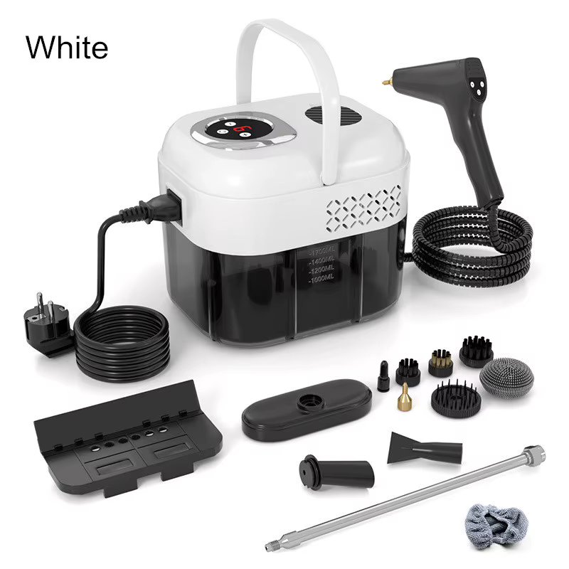 Nettoyeur vapeur à main 1700W haute pression 30 secondes chauffage rapide 99.9% stérilisation adapté