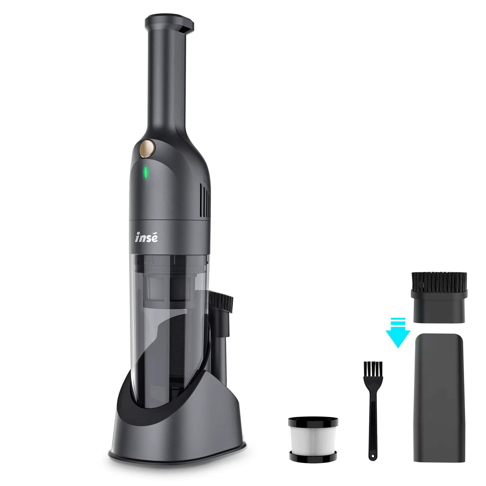 INSE-Aspirateur sans fil H1, appareil de nettoyage