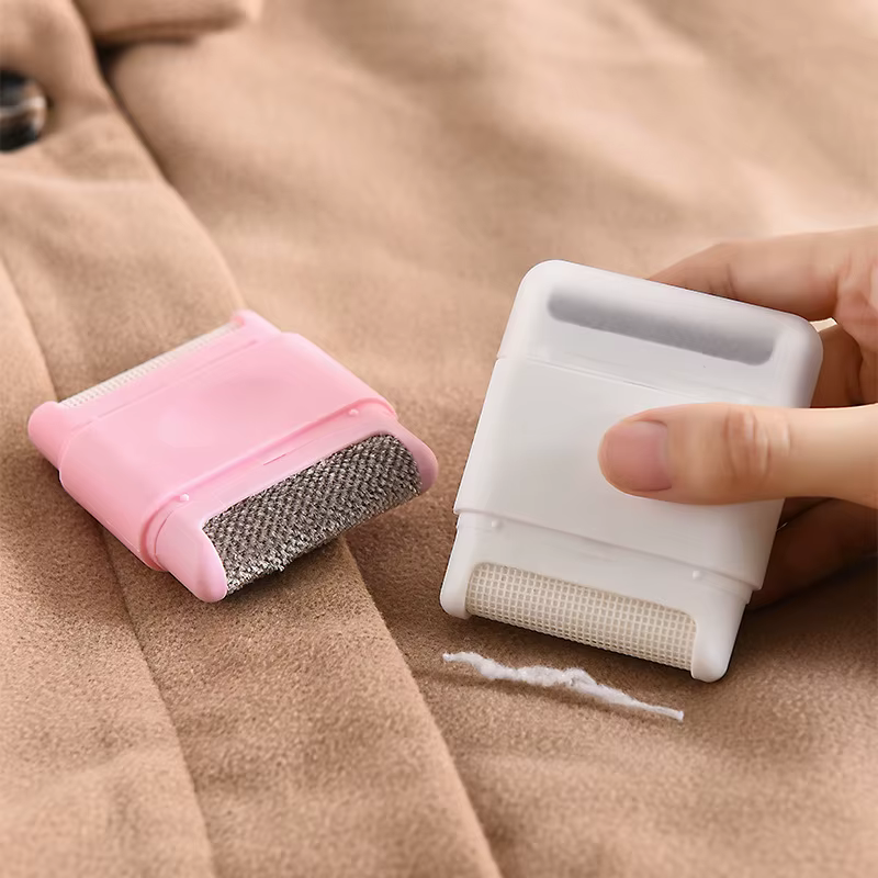 Dissolvant de peluches manuel à Double tête, tondeuse boules de poils, Machine de coupe de granulés 