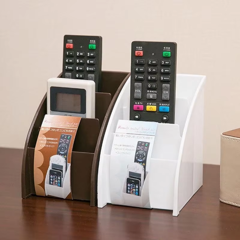 Support de rangement pour télécommande, 1 pièce, étui de bureau, boîte, organisateur, support de tél