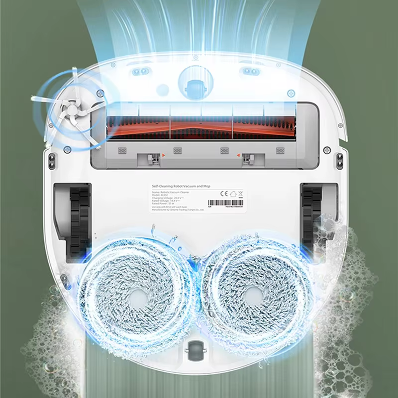 Pièces d'aspirateur robot pour Xiaomi Dreame Bot W10 Self-Books, brosse latérale principale, filtre 
