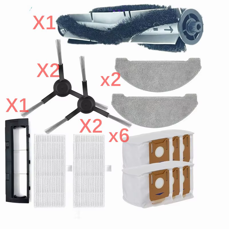 Arnagar S8 pro IMILAB V1 Robot aspirateur 100% Kit de pièces de rechange d'origine
