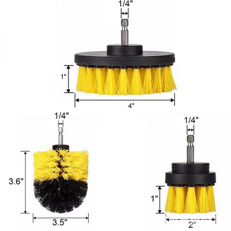Brosse de forage, nettoyeur tout usage