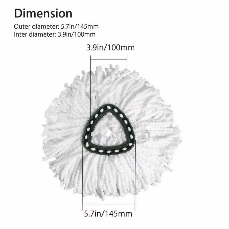 Vadrouille de sol Turbo Microfibre 2 en 1
