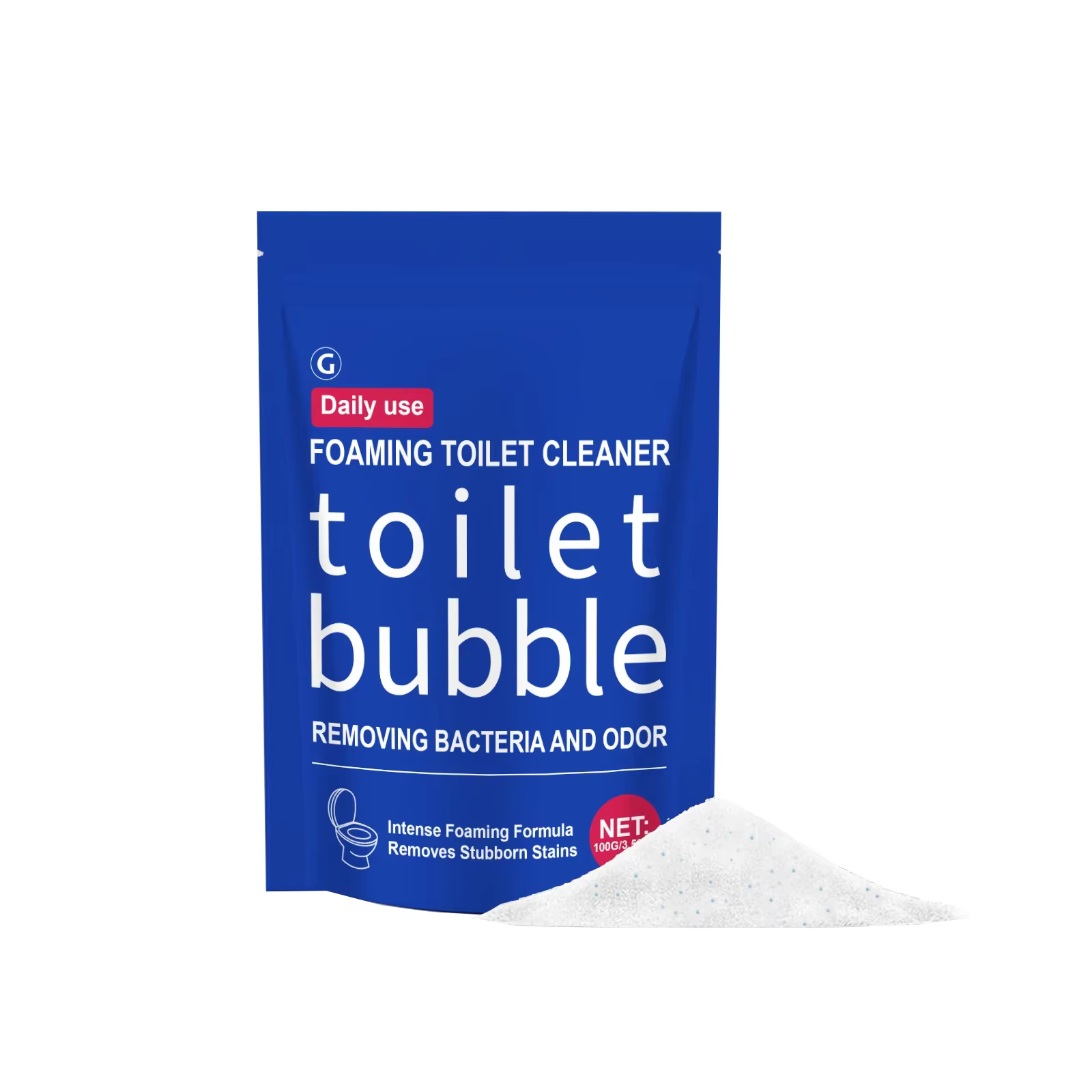 Nettoyant pour toilettes à domicile quotidien – Élimine les taches et les marques jaunes