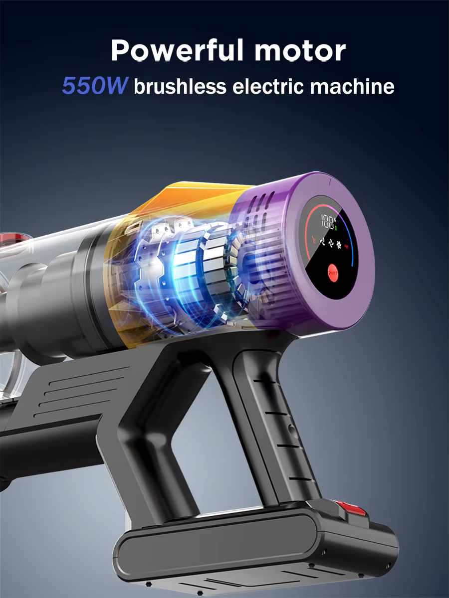 Armo V18 aspirateur portatif 50kpa 550w puissance 6 en 1