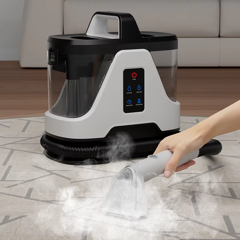 Nettoyeur vapeur portatif, aspirateur vapeur pour voiture, nettoyeur vapeur multifonction puissant à pression