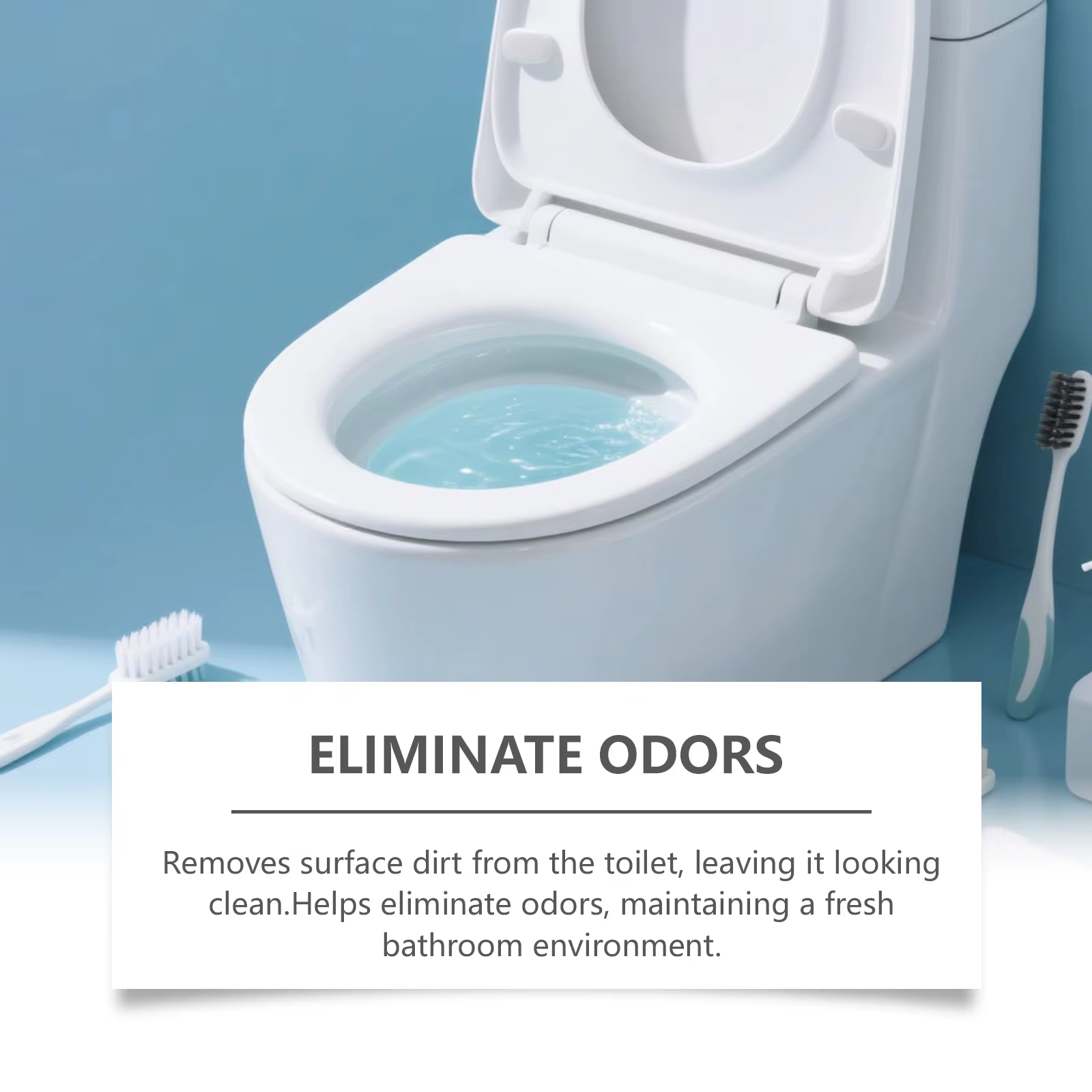Nettoyant pour toilettes à domicile quotidien – Élimine les taches et les marques jaunes