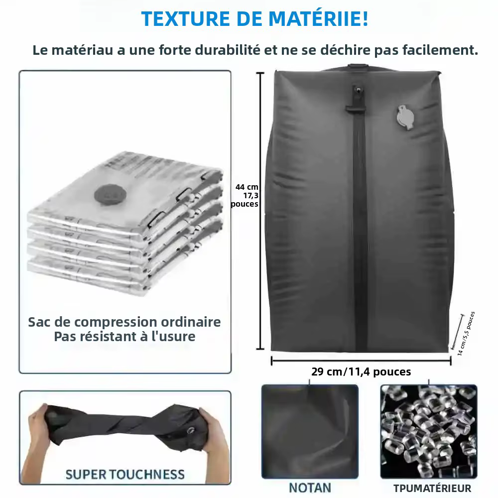 Sacs de rangement sous vide