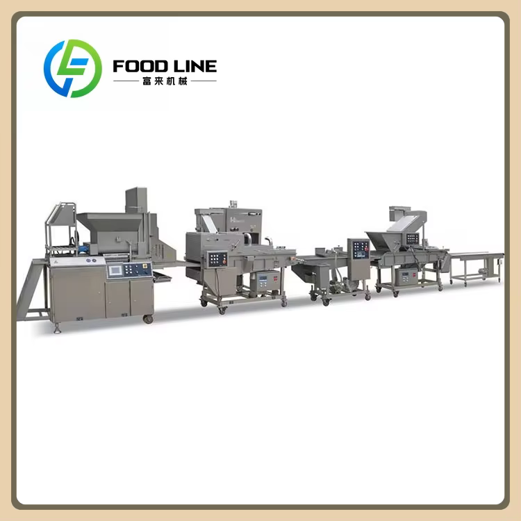 Ligne de production de hamburgers / Machine à hamburgers / Diviseuse-rondeuse automatique de pâte