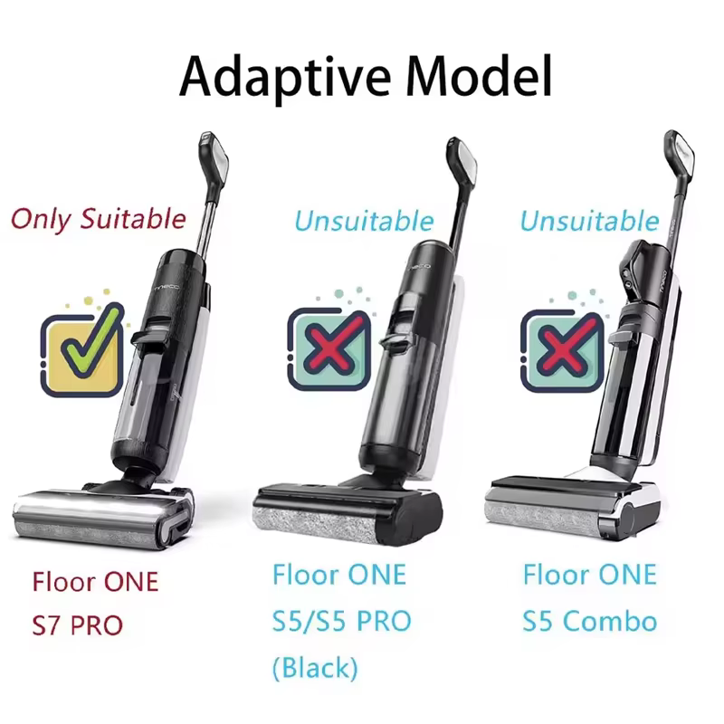 Tineco Floor ONE S7 Pro accessoires pour aspirateur sec et humide sans fil rouleau de brosse et réservoir de filtre HEPA pièces de rechange