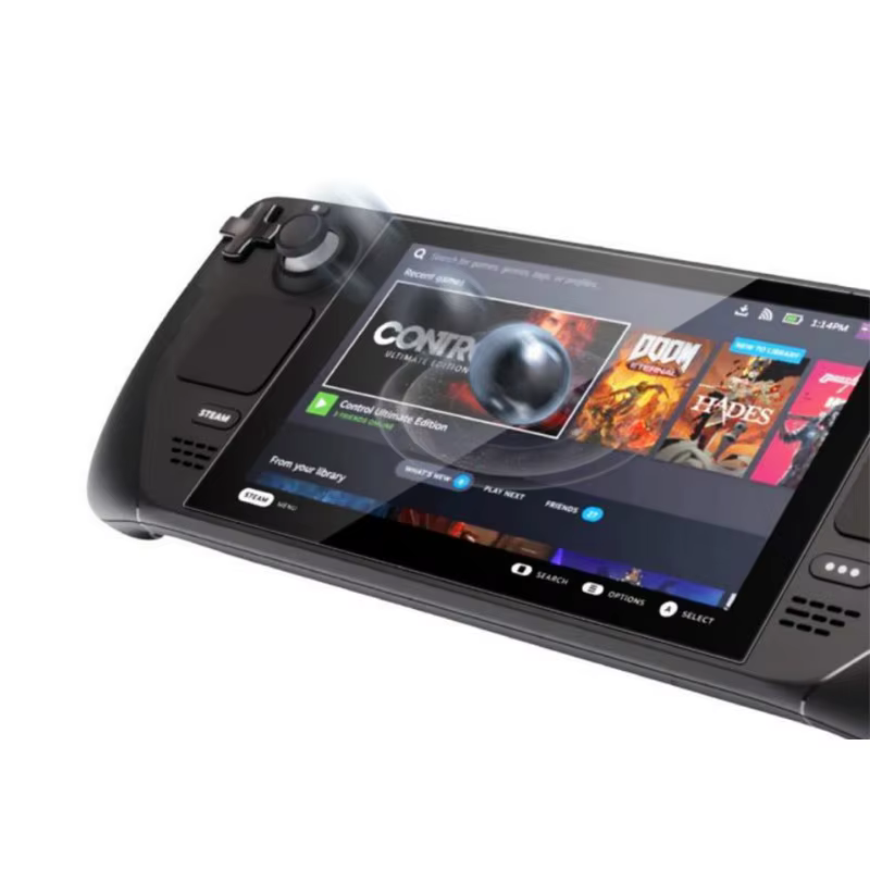 Verre trempé pour Console de jeu Steam Deck, Film 9H pour Steam Deck, accessoires d'écran OLED, verre anti-rayures