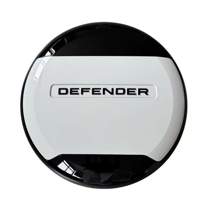 Pour 2020-2025 Defender 110/90/130 couvercle de pneu de secours blanc couvercle de pneu monté arrière accessoires de modification