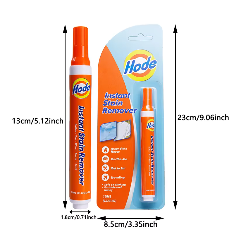 Stylo Détachant Portable et Questionable pour Enlever les Taches d'Urgence