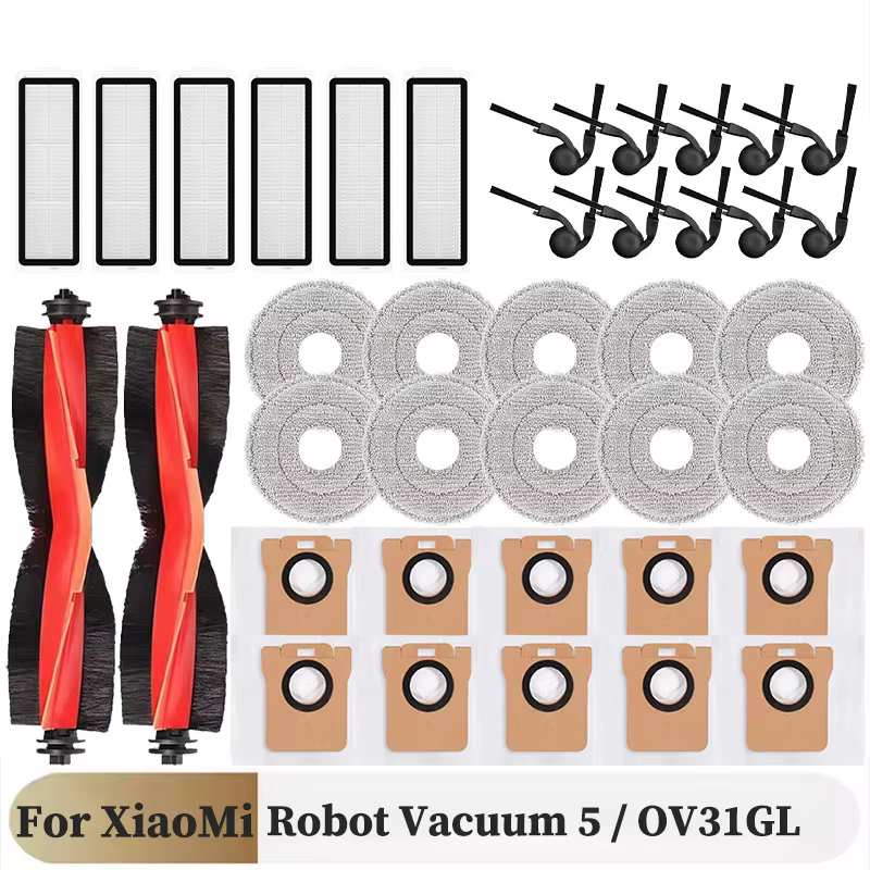 Accessoires de nettoyage pour aspirateur Robot Xiaomi 5 / OV31GL