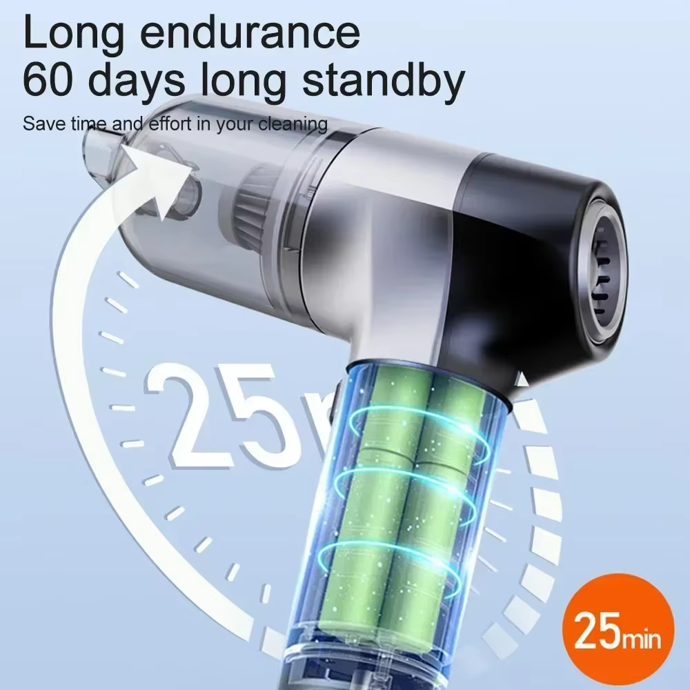 Aspirateur de voiture portable sans fil 4 en 1