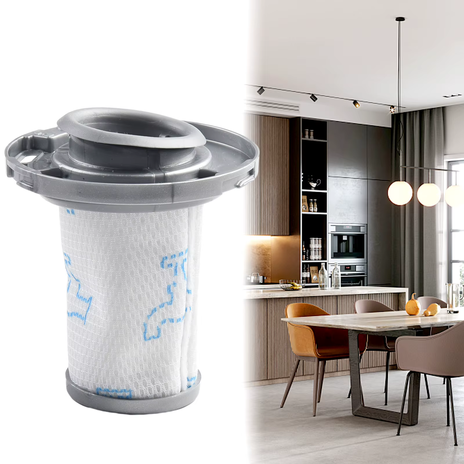 Pour ZR 009006 Filtre x-force Flex 8.60 aspirateur sans fil lavable remplacement Robot balayeuse pièce de rechange