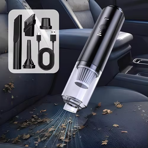Aspirateur de poussière portable pour voiture, aspirateur électrique sans fil à forte aspiration, nettoyeur de vitres électrique intelligent pour la maison