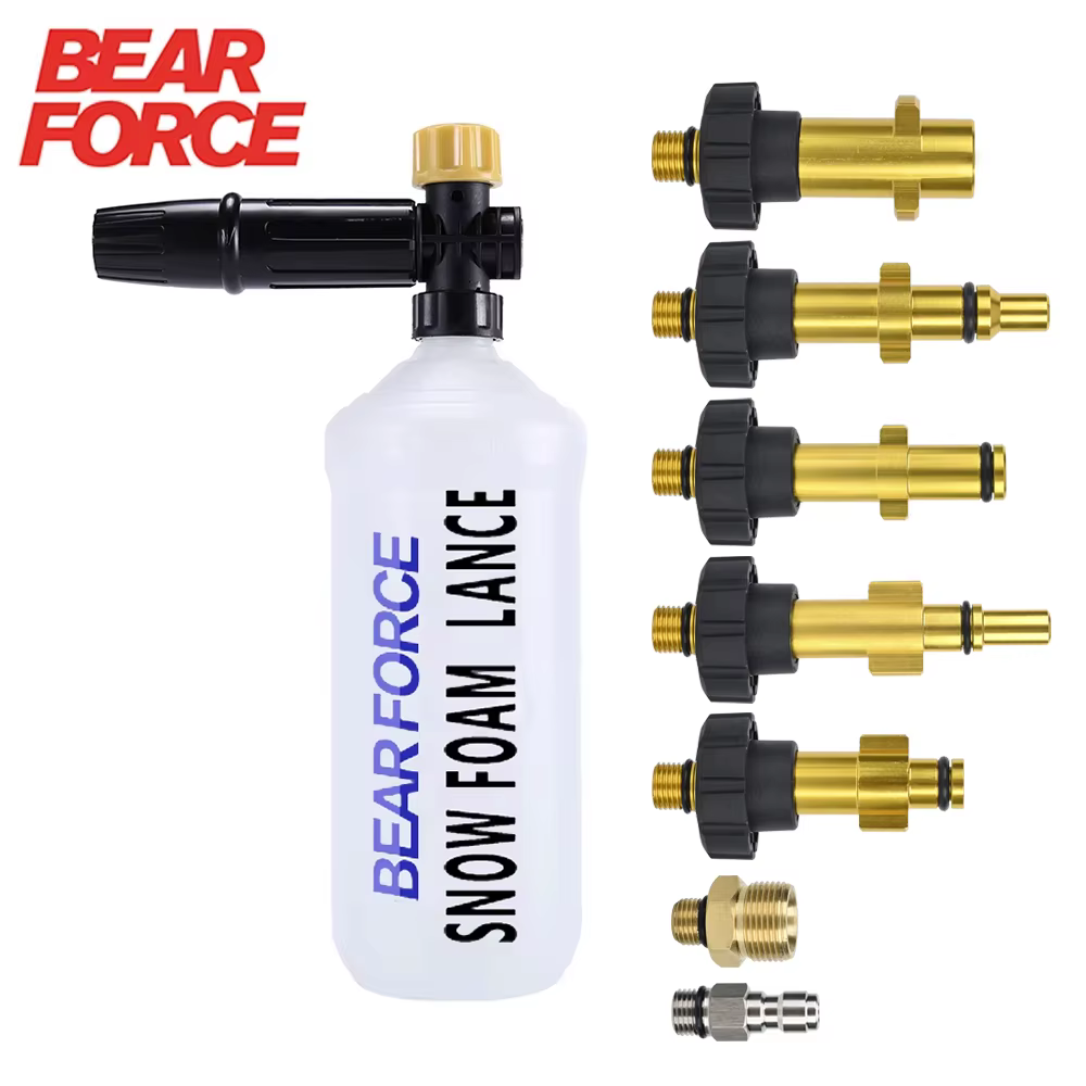 Canon à mousse réglable pour lave-auto, nettoyeur haute pression, lance à mousse à neige, générateur de mousse Regina, spray de nettoyage de mousse de voiture