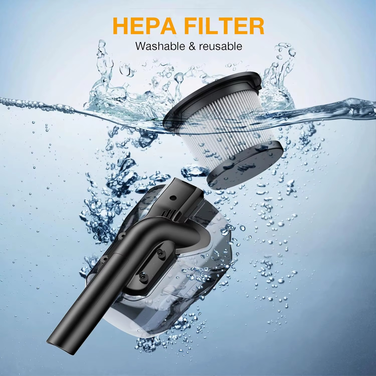 Aspirateur à main sans fil 5 en 1 pour batterie Makita Dewalt 18V