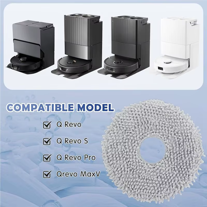 For Roborock Q Revo/Qrevo Pro/Qrevo S/Qrevo Curv/Qrevo Maxv Robot aspirateur